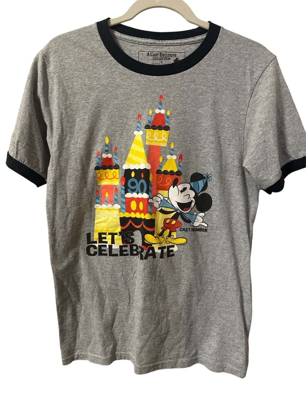Disney Cast Member Exclusive Mickey  90th Anniversary Let's Celebrate Ringer